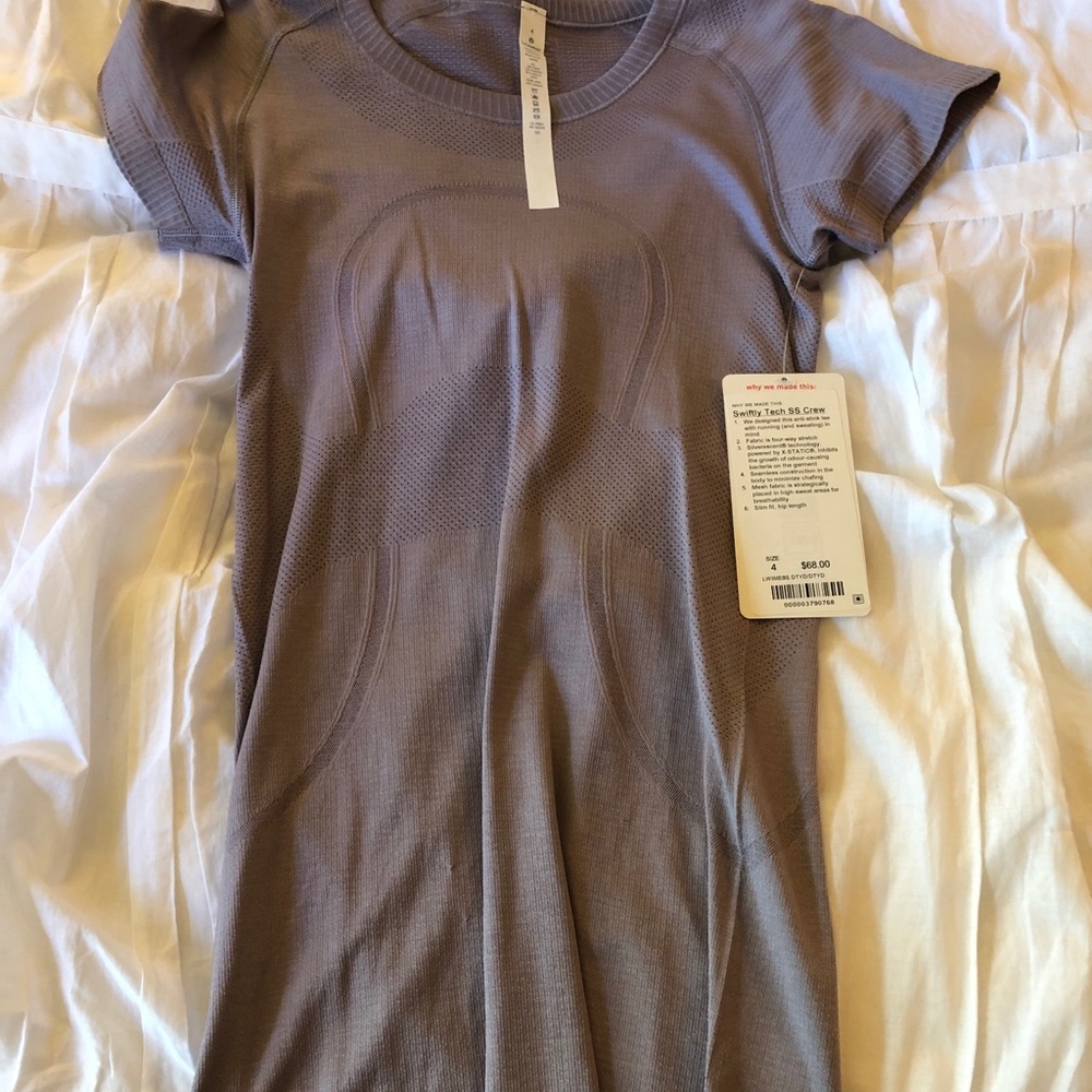 purple lulu short sleeve